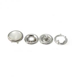 Snap ring button
